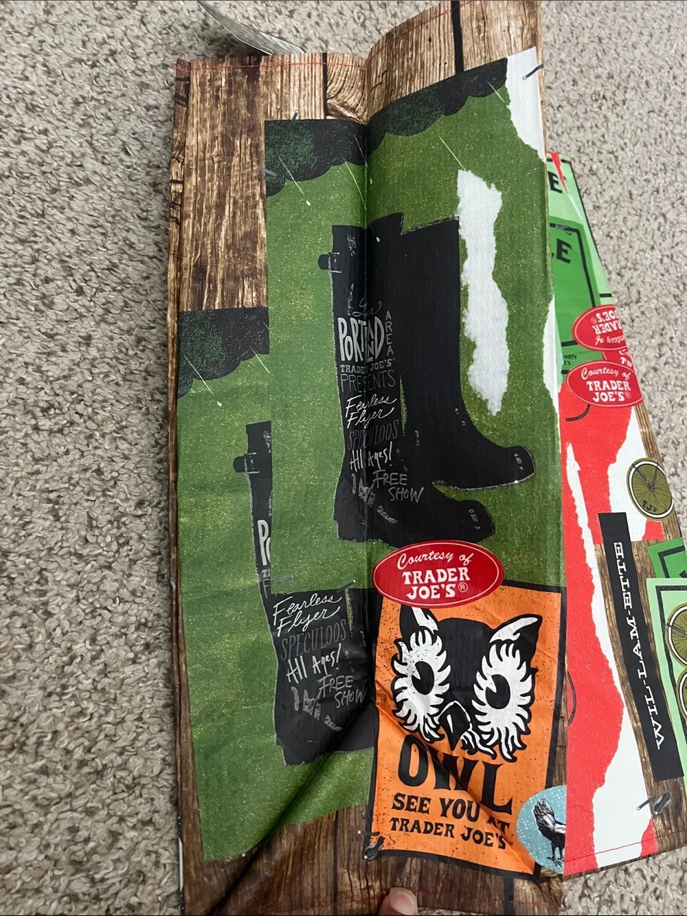 Trader Joe’s OREGON PORTLAND Mystery Tote Bag